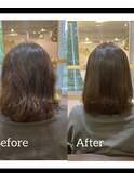 髪質改善カラー