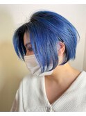 シャドールーツ×ブルー×ショート