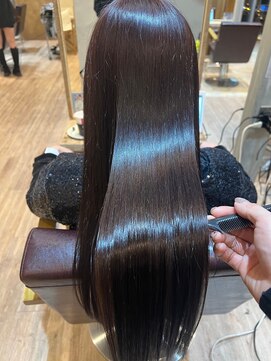 ヘアーズルーム 近鉄八尾(hair's RooM) ダークトーン☆艶々アップグロスケアカラー☆