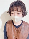 ショートボブパーマ