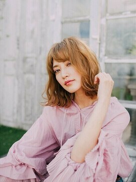 エクファ ヘア リゾート 大津 瀬田店(ex-fa hair resort) 【瀬田◆エクファヘアリゾート】フェミニンナチュラルミディ