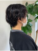 【SERO姫路】お洒落ショートウルフ×パーマ