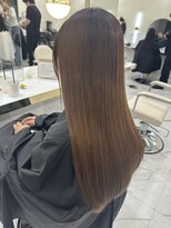 シェノン サントル(CHAINON CENTRE)&nbsp;前髪/マチルダボブ/ピンクベージュ/インナーグレージュ