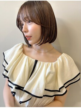 ベル 新宿(Belle) 顔まわりのカットで5歳若く見える!?フェイスレイヤーボブ♪