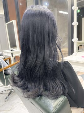 デイズ(days) ダークアッシュグレージュカラー アッシュブリーチなし黒髪