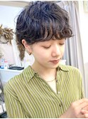 大人ショートパーマ/人形町/東日本橋