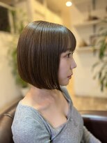 クッキー ヘアーアンドメイク(COOKIE Hair&Make)&nbsp;シンプルストレート×ボブ