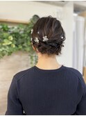 アップお呼ばれヘアアレンジ【立川/袴着付け/国分寺/立川/立川】