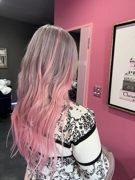 ヴィアンジュ(viange) #ブリーチ#ハイトーン#エクステ#シールエクステ