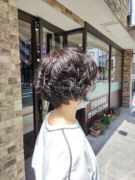 アヴァンヘアリゾート 鹿児島中央駅店(AVAN HAIR RESORT) マッシュ×デジタルパーマ