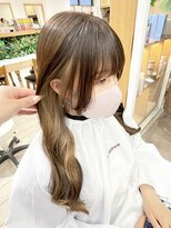 アルクバイネオリーブ 荻窪店(arc by neolive) 【ブリーチ1回】インナーベージュ