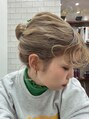 ディスコヘアー ベッロ(DISCO HAIR bello)&nbsp;めちゃくちゃくせ毛でブリーチしてます。