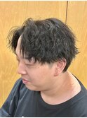 波巻きスパイラルパーマツイストスパイラルパーマシャドウパーマ