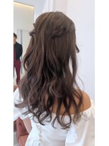 モア 岡崎(more)&nbsp;【ブライダルフォト】ハーフ  ロープ編み/more岡崎店  大山