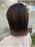 切りっぱなしボブ