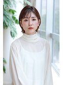 ショートバングボブ