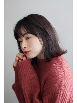 ガーデン 渋谷(GARDEN) ボブ　ホワイトグレージュ　デジタルパーマ　チェリーブラウン