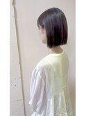 忙しいママに◎まとまりストレートボブ