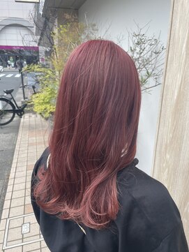 トリート 千葉店(TREAT) こっくり艶ピンク/抜け感/巻き髪