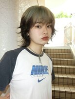 ノラ シブヤ(NORA)&nbsp;ミディアムレイヤーハッシュカットハイレイヤーウルフカット