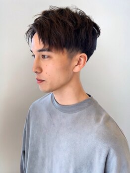 プリモ ココ 鍋島店(Primo coco.)の写真/ON/OFF決まる再現度抜群なメンズヘアが得意な美容室*カジュアル~ビジネスまで幅広くお任せ◎佐賀市/鍋島