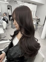 アマトウキョウスマートサロン(AMA TOKYO×Smart Salon)&nbsp;ラベンダーグレージュ ダークラベンダー  透明感カラー