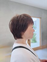 ミュゼプリュム(Musee plume)&nbsp;ショート/白髪ぼかし/ウルフ