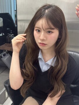 ウルスバイバレット 銀座(Urus by VALETTE) マロンベージュ×控えめレイヤー