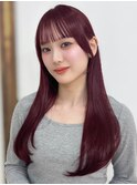 【Lufeli】いとうりお　ボルドー/イルミナカラー/顔周りカット