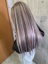 フォックス 四日市店(FOX)&nbsp;ヘアエクステ/ロング/ハイライト/デザインカラー風