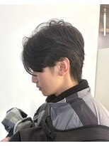 ウィル バイ ブラウン(Vir by Brown)&nbsp;MEN’S HAIR/フェザーパーマ/毛流れパーマ/藤沢美容院