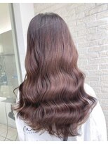 プロデュース 淵野辺店(Produce)&nbsp;ハイライトブリーチダブルカラーレイヤーカットくびれレイヤー