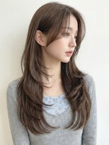 シュガーアンドソルト 垂水(SUGAR&SALT)&nbsp;【好印象ダークブラウン】垢抜けレイヤーロング