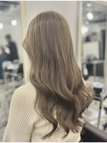 エテルネ 大宮店(E:terne)&nbsp;○ブリーチなしWカラー♪オリーブベージュ○