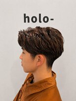 ホロ(holo-)&nbsp;ナチュラル刈り上げマッシュ