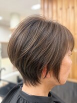 ナチュラルプラス 築町店(natural+)&nbsp;白髪染めを使わない白髪ぼかしカラー