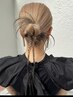 【大切な予定の日に】パーティーフルヘアセット￥4500