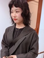 プフ 伏見(puf)&nbsp;[puf 伏見/丸の内/栄/名古屋]オン眉ウェーブミディアム