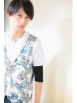 モッズ ヘア 福岡姪浜店(mod's hair) 長めバングの”重軽”メンズショート