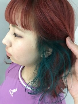 ジーナ(XENA) オレンジインナーグリーン