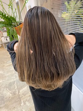 ナイーブヘアデザイン(NAiVE HAIR DESIGN) 【NAiVE hair】バレイヤージュハイライト