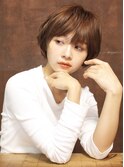 大人のナチュラルなマニッシュショート