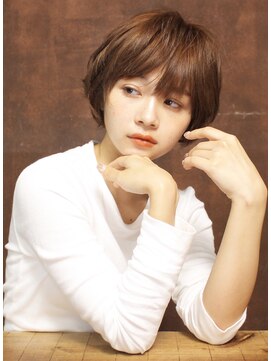 シアンデルカ(CYANDELUCCA) 大人のナチュラルなマニッシュショート