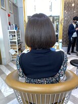 ロンドアベニール 北千住(Lond avenir)&nbsp;ふんわり可愛いボブ☆ラベンダーアッシュ　西田大樹