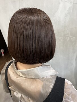 ティティ(TiTi) 20.30.40代 ストレート パープルボブ [TiTi_福田りの]