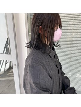 ミント(mint) 外ハネボブ/切りっぱなしボブ/ボブ/ブルージュ