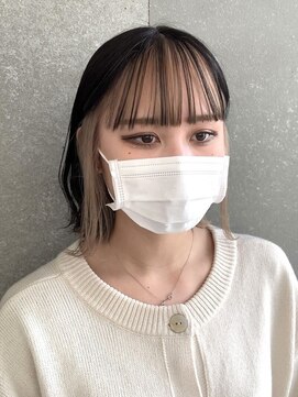 ロンドヴァリー 渋谷店(Lond vallee) 垢抜けインナーカラーホワイトベージュ！