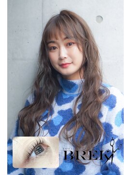 ブレイク 三重四日市店(BREK) BREK/フェミニンロング/ウェーブパーマ