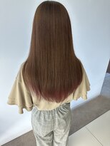 ヘアーアンドエステティック ヴェリス(hair&esthetic Velis) 【Velis】ブリーチなしベージュ×エンドカラーほんのりピンク☆