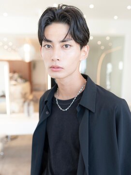 ハバナ 渋谷(HAVANA) 束感モテる/ツーブロック/センターパート/ニュアンスパーマ